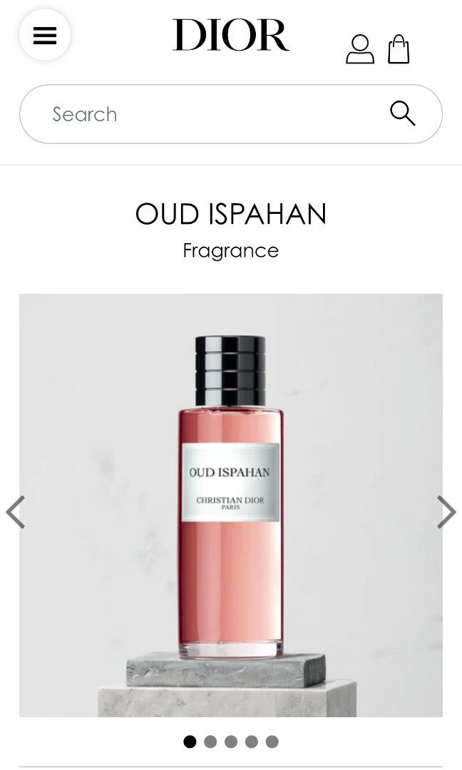 Dior Oud Ispahan 125ml Beauty Personal Care Fragrance