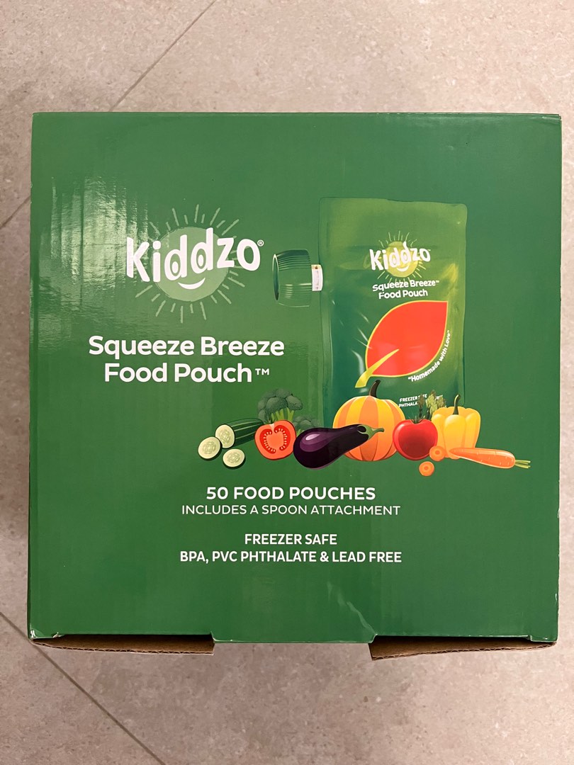 Disposable baby food pouches on sale