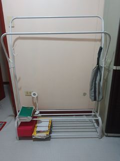 Double Layer Clothes Rack