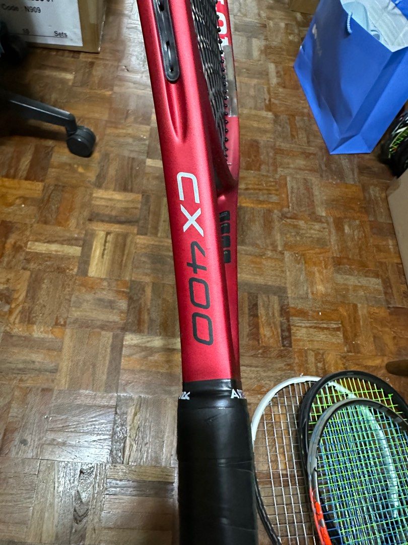 NEW Dunlop FX Team 285 Tennis Racquet Pre Strung Grip Size 4 1/4 FREE Dampener E