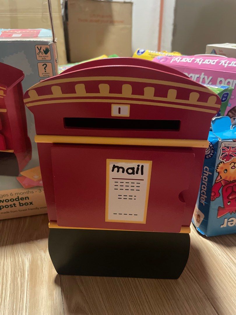 ELC wooden post box, Hobbies & Toys, Toys & Games on Carousell