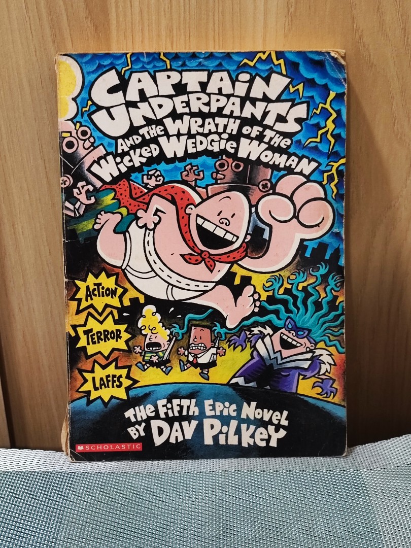 Captain Underpants and the Wrath of the Wicked Wedgie Woman (#5) (Audio CD)  by Dav Pilkey