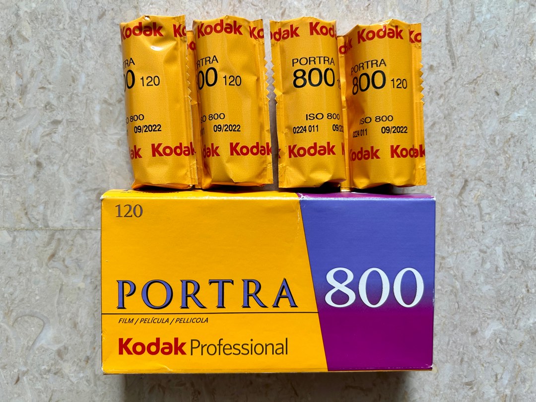 PORTRA 800 120 09 2022 30本セット - フィルムカメラ