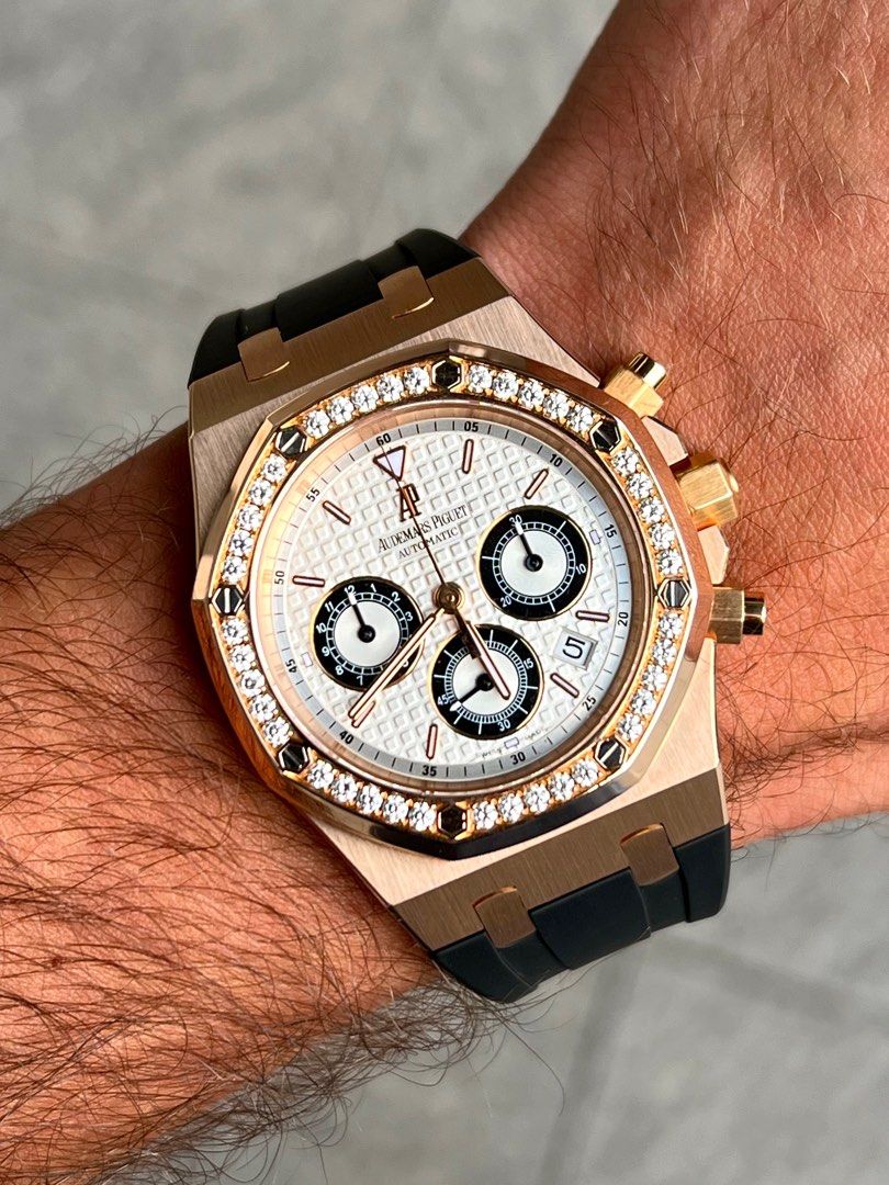 Audemars piguet royal outlet oak factory diamonds