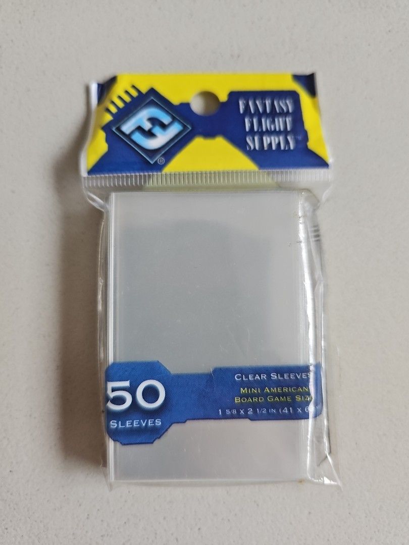 Fantasy Flight Sleeve (Mini American), Hobbies & Toys, Toys & Games on  Carousell