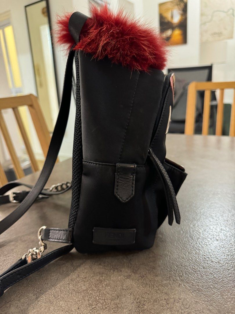 Fendi mini monster backpack sales