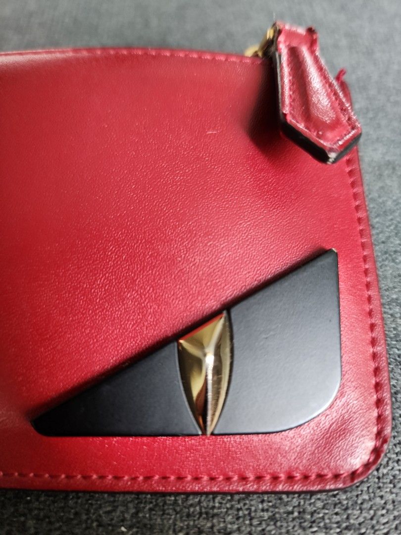 Fendi monster new arrivals coin purse