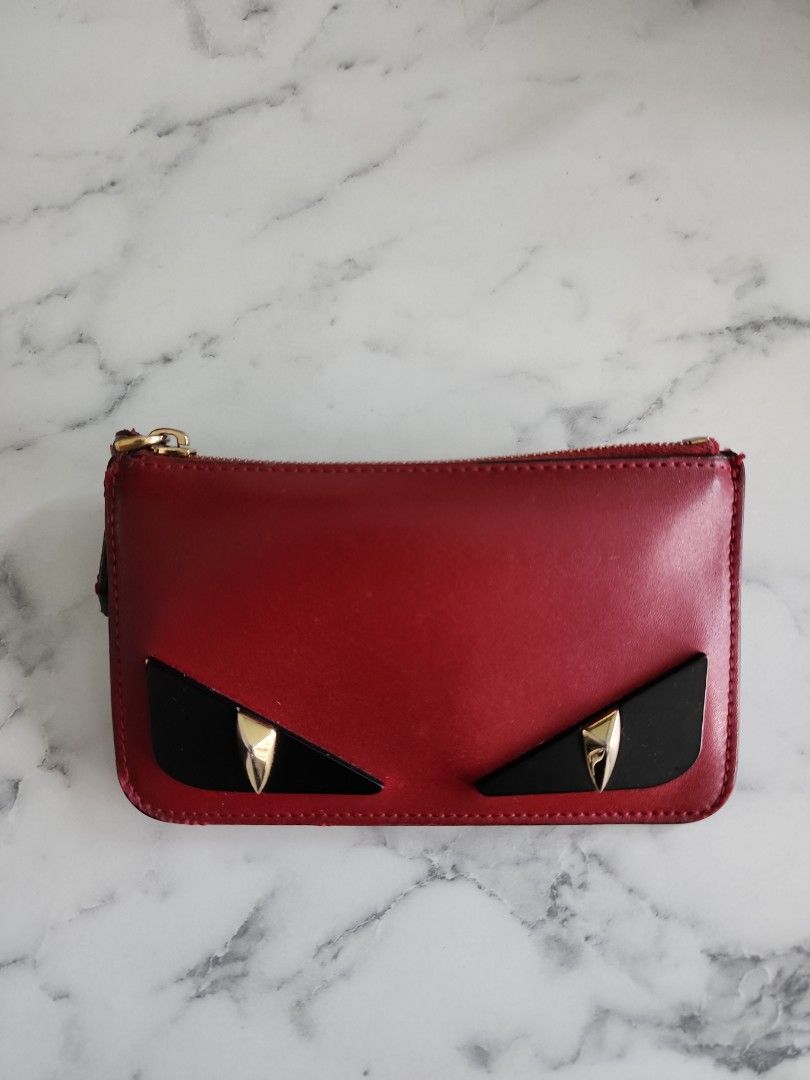 Fendi monster coin purse online