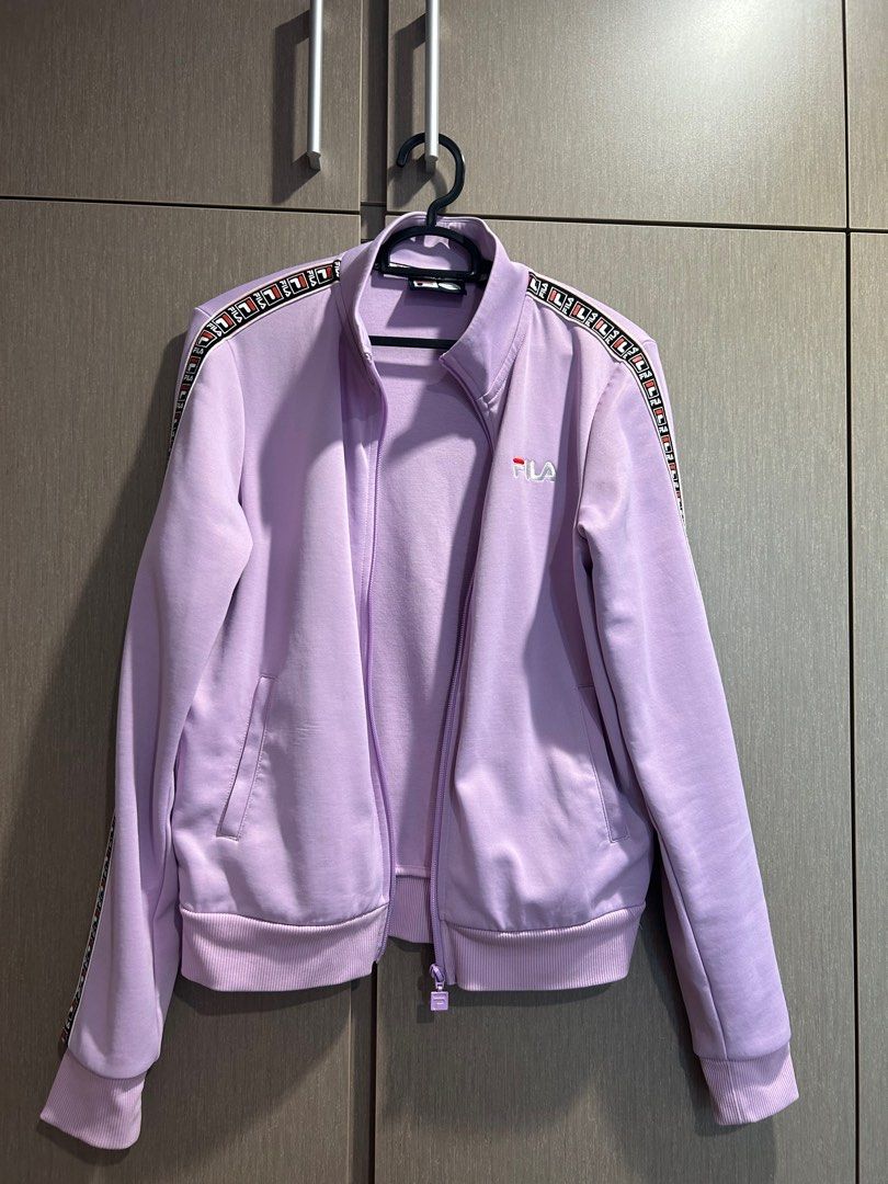 Purple deals fila jacket