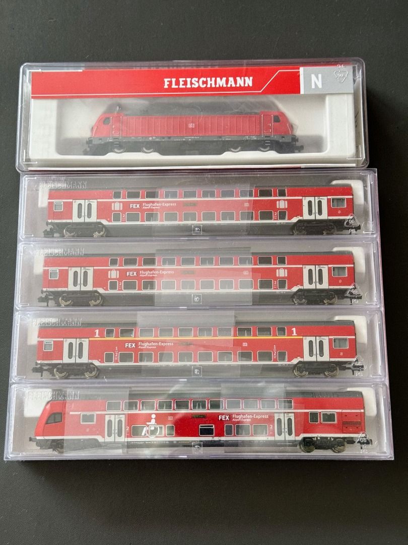 Fleischmann Berlin FEX 柏林機鐵(N) DC 版本, 興趣及遊戲, 玩具& 遊戲
