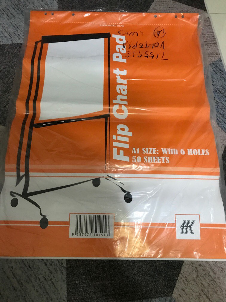 Flip Chart Paper, Hobbies & Toys, Stationery & Craft, Art & Prints on