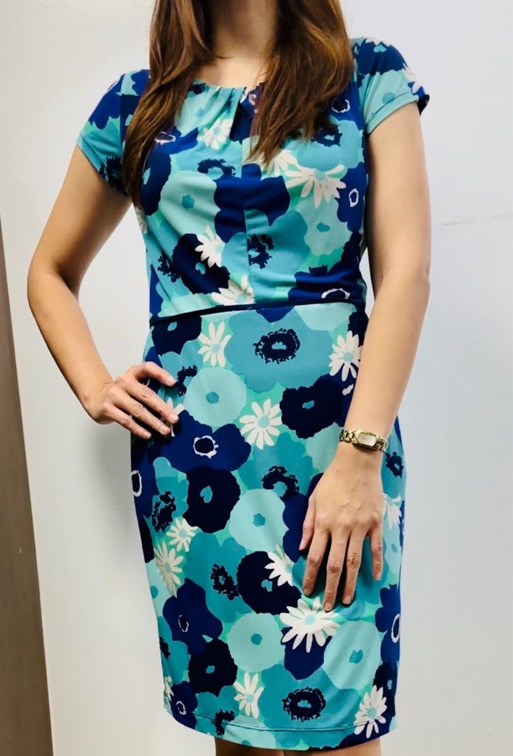 Teal casual dress deals