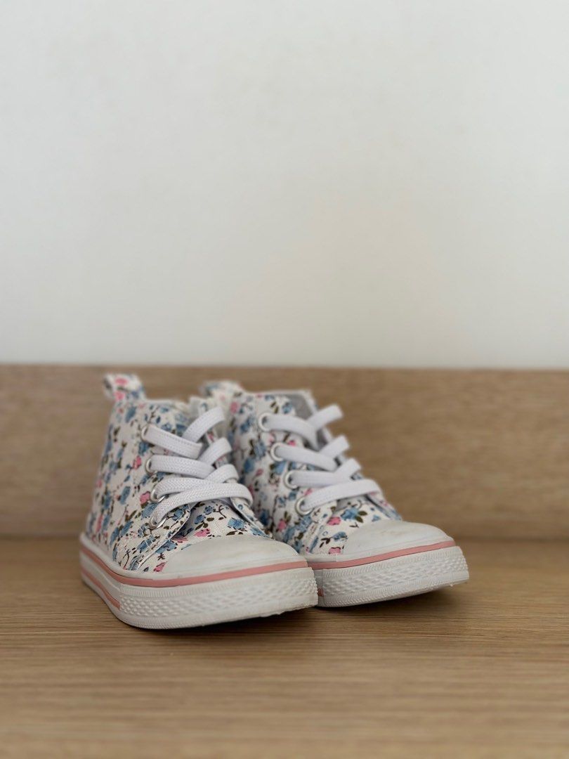 Girls floral new arrivals sneakers