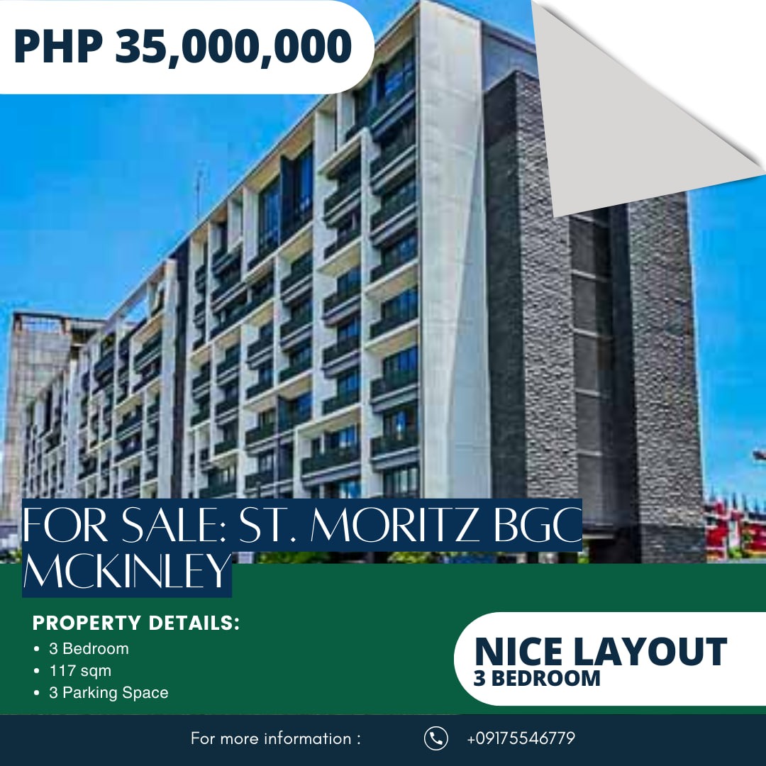 For Sale St. Moritz BGC Mckinley, Property, For Sale, Lot on Carousell