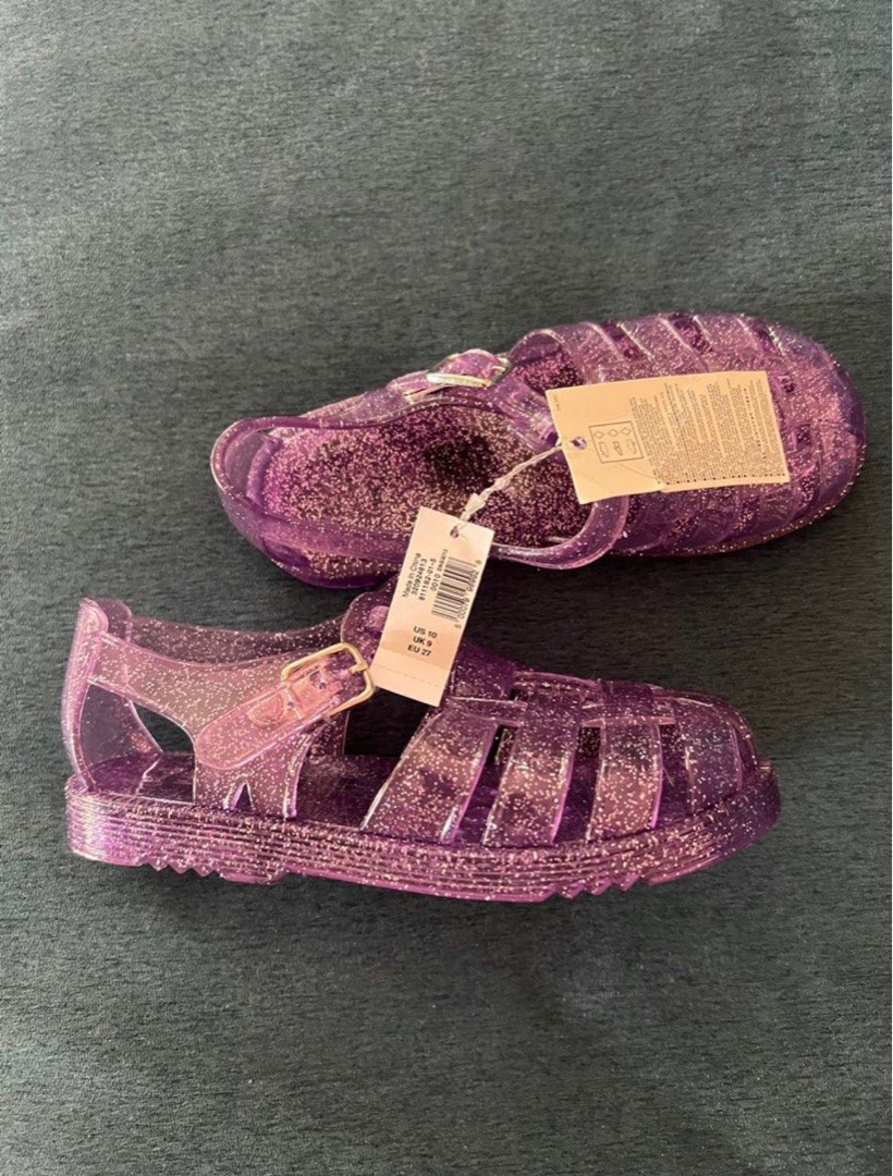 Free Delivery NEXT UK JELLY SAMDALS, Babies & Kids, Babies & Kids