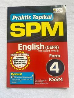 (free w purchase) kssm spm english