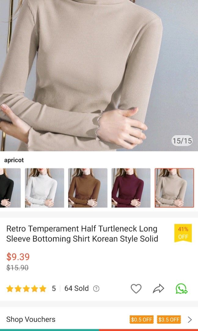 Frill best sale turtle neck