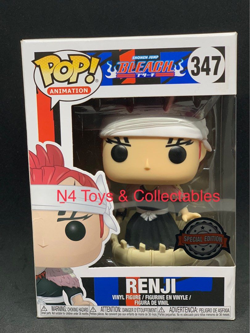 Funko Pop Bleach Renji Bankai SE, Hobbies & Toys, Toys & Games on Carousell