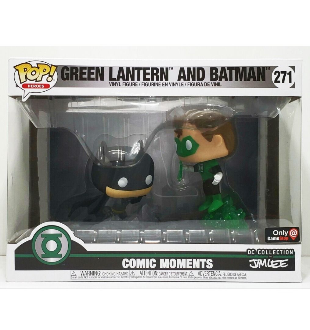 Funko POP Green Lantern Batman Jim Lee Comic Moment Pop Vinyl
