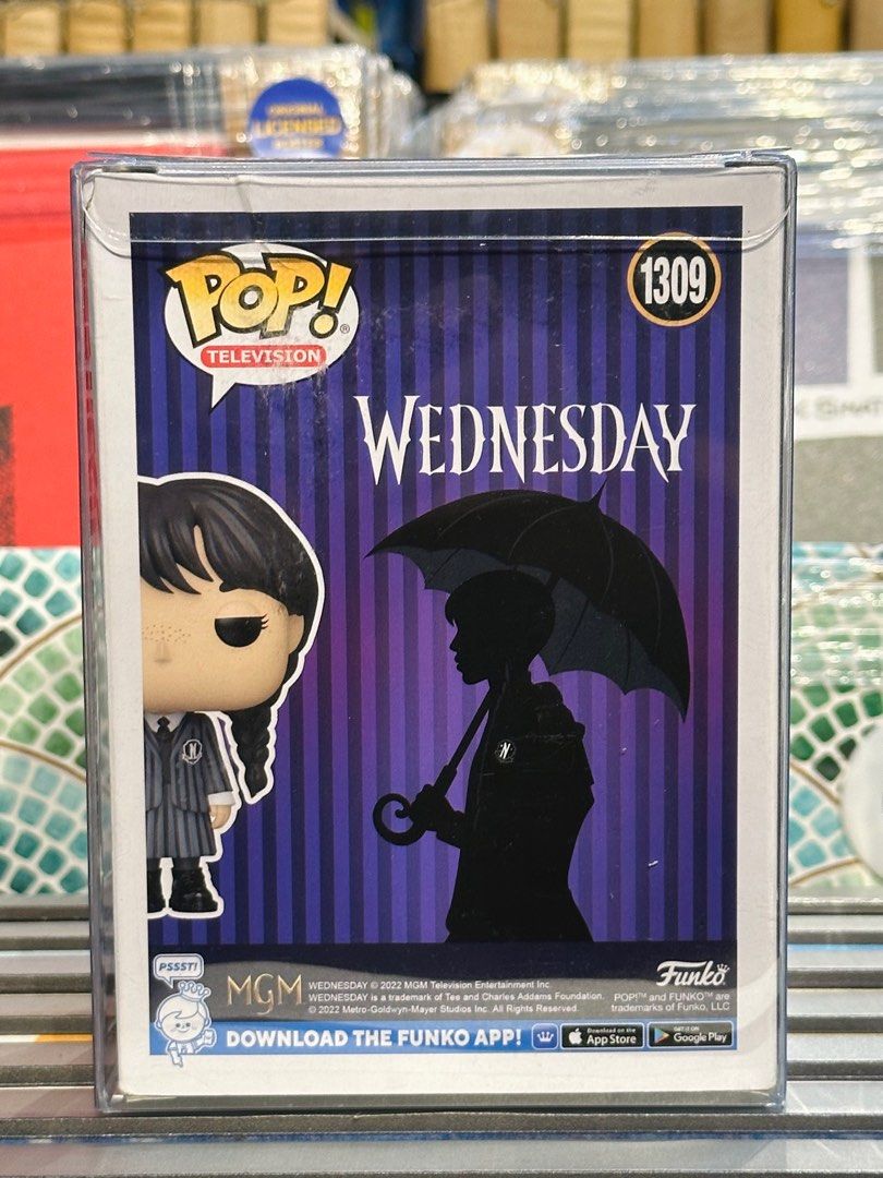 Funko Pop! Wednesday Addams (Netflix Wednesday #1309) Television