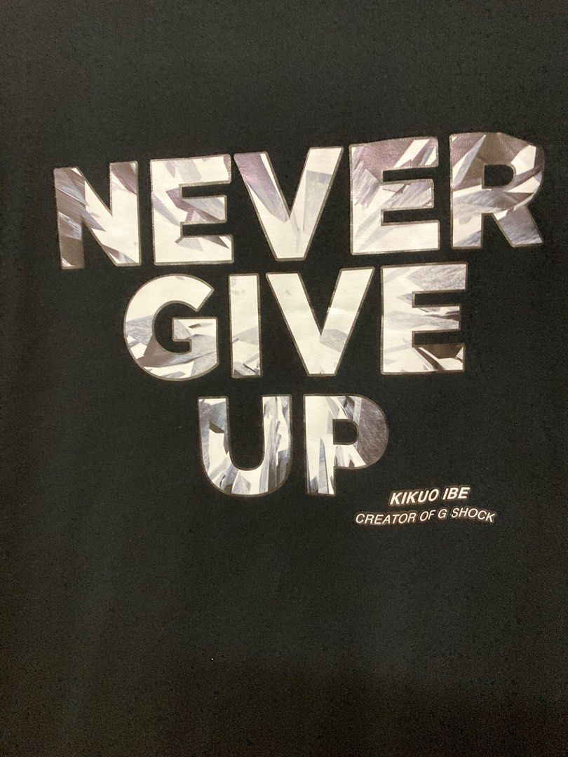 G shock never give up store