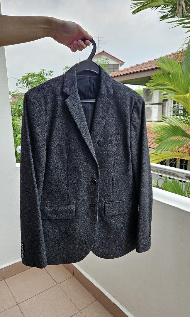 Gap Dark Grey Blazer for winter or casual