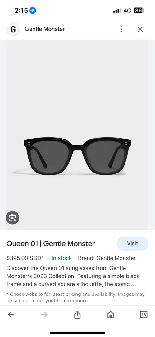 Queen 01 | Gentle Monster