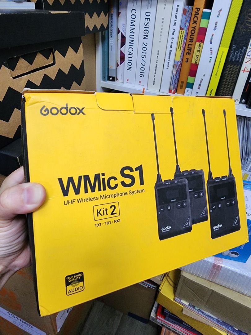 Godox WMicS1 Kit 2 Wireless Lavalier Microphone System