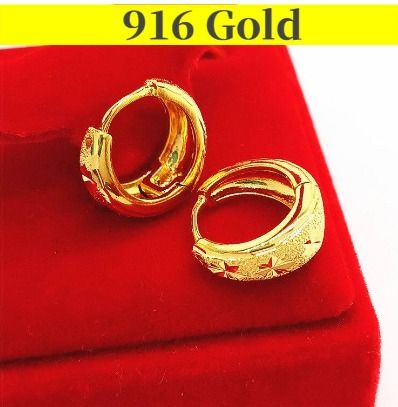 Gold bauti earring store
