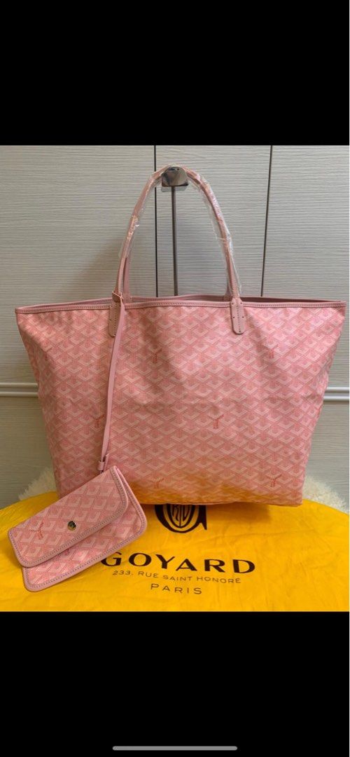 Goyard Mini Tote Pink, 女裝, 手袋及銀包, Tote Bags - Carousell