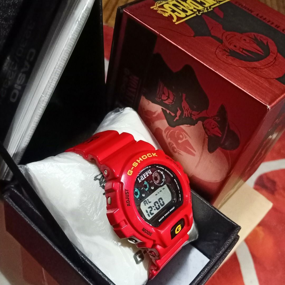 G-SHOCK×ONE PIECE DW-6900FS RED レッド | nate-hospital.com