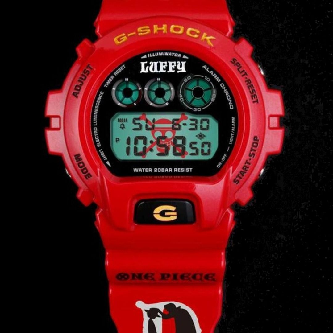 G-SHOCK×ONE PIECE DW-6900FS RED レッド | nate-hospital.com