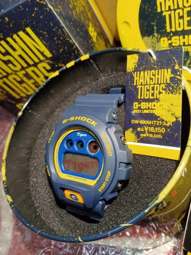 G-SHOCK DW-6900HT21-2JR / HANSHIN TIGERS / ORIGINAL / NEW OLD STOCK / JAPAN  SET / COMPLETED / LIMITED EDITION / COLLABORATION