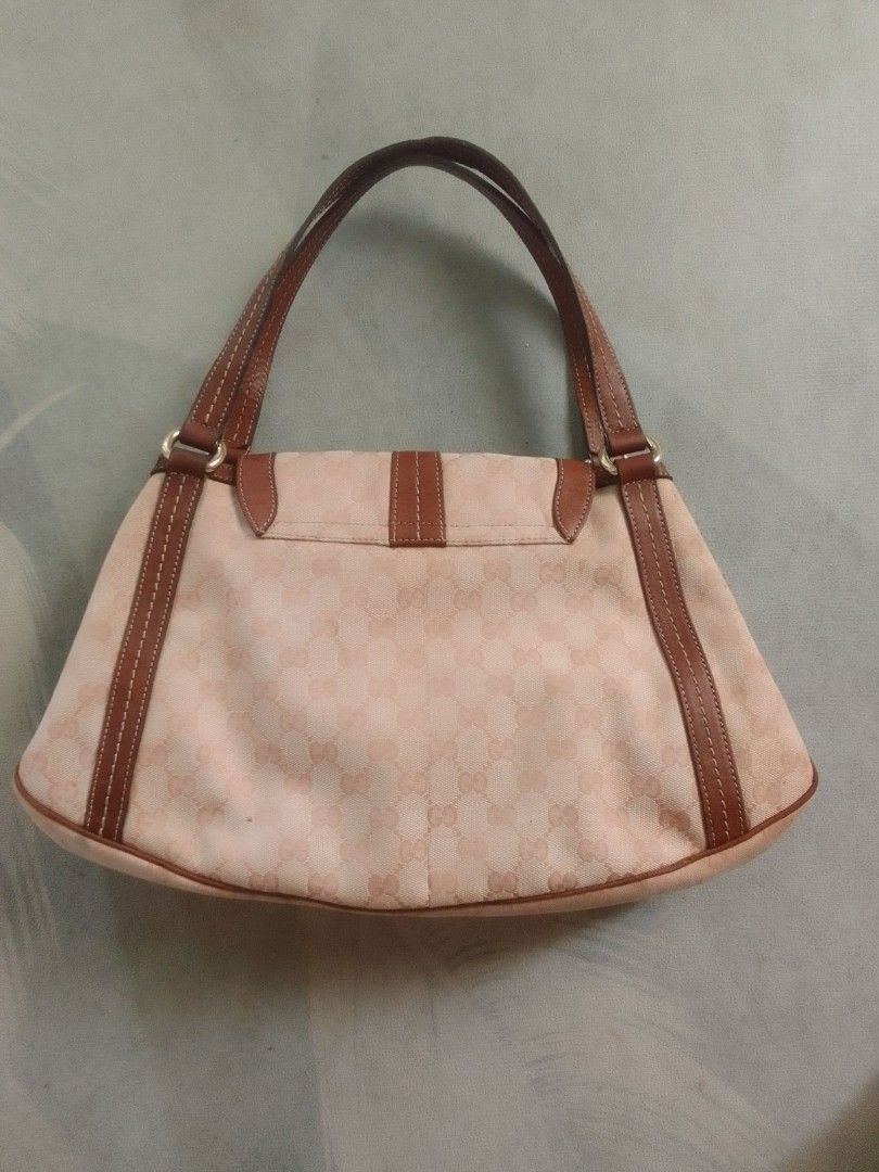 GUCCI PINK MONOGRAM HANDBAG LEGIT AUTHENTIC Women s Fashion Bags Wallets Shoulder Bags on Carousell