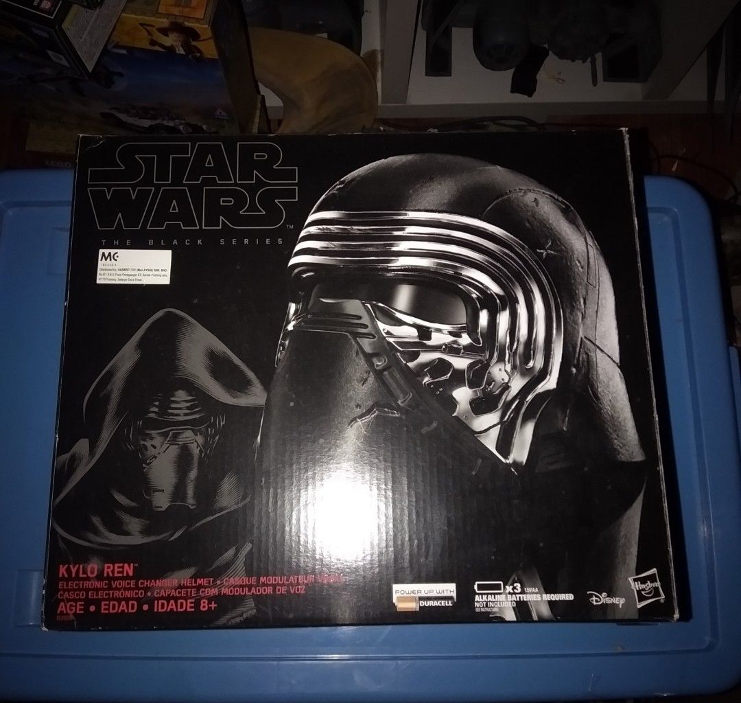 Hasbro kylo ren helmet deals