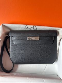 Hermes Depeches 27 HSS Epsom Rose Azalee/Jaune D'or, Luxury, Bags & Wallets  on Carousell