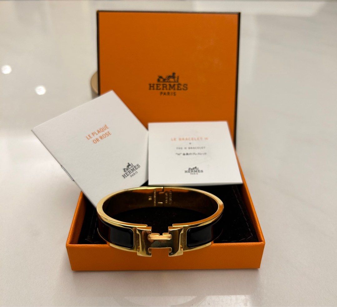 HIGHLY SOUGHT AFTER LIMITED EDITION COLOR! HERMES UNBOXING/REVEAL Clic H  Bracelet Rose Dragee Pink 