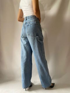 Highwaisted carpenter relaxed jeans