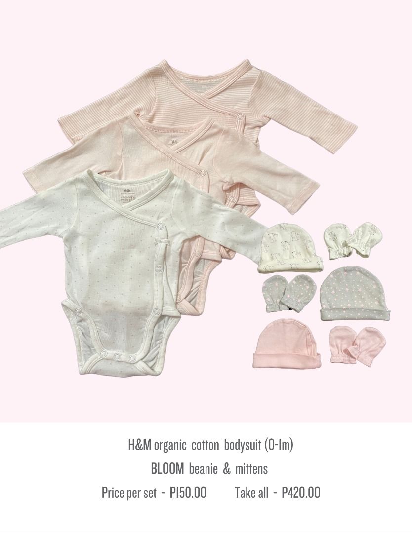 H and m organic baby deals clothes