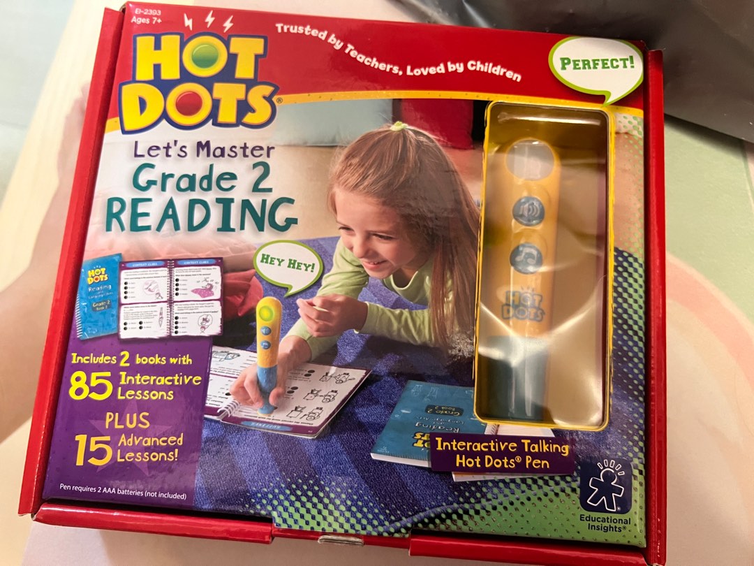 Hot Dots® Jr Let'S Master Grade 1 Reading