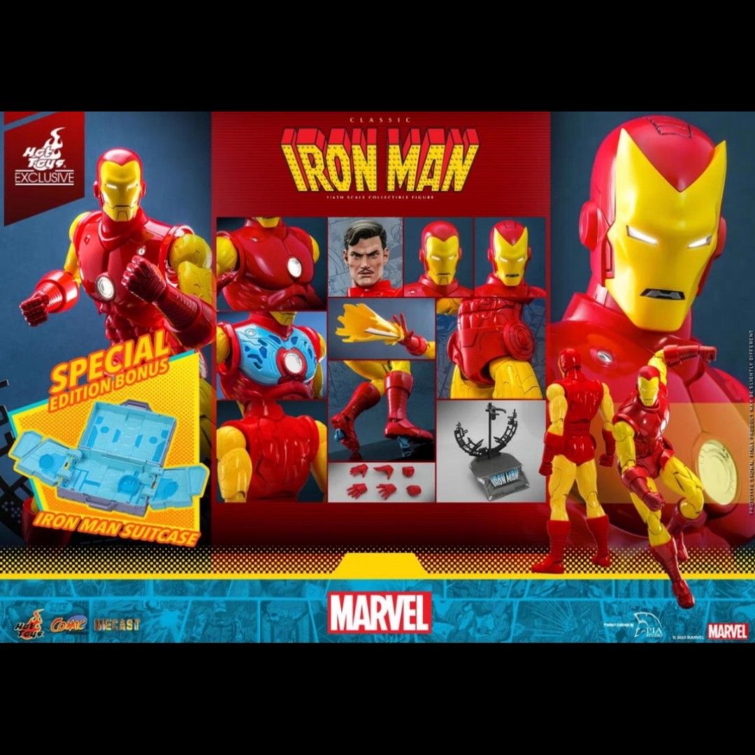 Iron man action figure limited edition deals