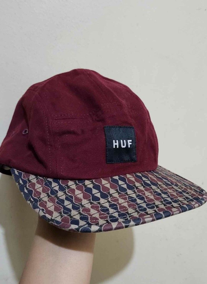 HUF - THE CENTURY PATTERN 5 PANEL CAP - MADE IN USA - 100% AUTHENTIC (Category: Caps & Hats) located in Cabanatuan. Submitted by luckyshark.4ce7ff (Listing ID 1257638114, Image 2). Description: From Australia made in USA The Century Pattern 5 Panel Cap. Printed Pattern Visor. 100% AUTHENTIC. 100% Cotton Twill. One size fits MOST. Last picture for reference only. Lightly Used, No Issue. Please take a look at each picture..