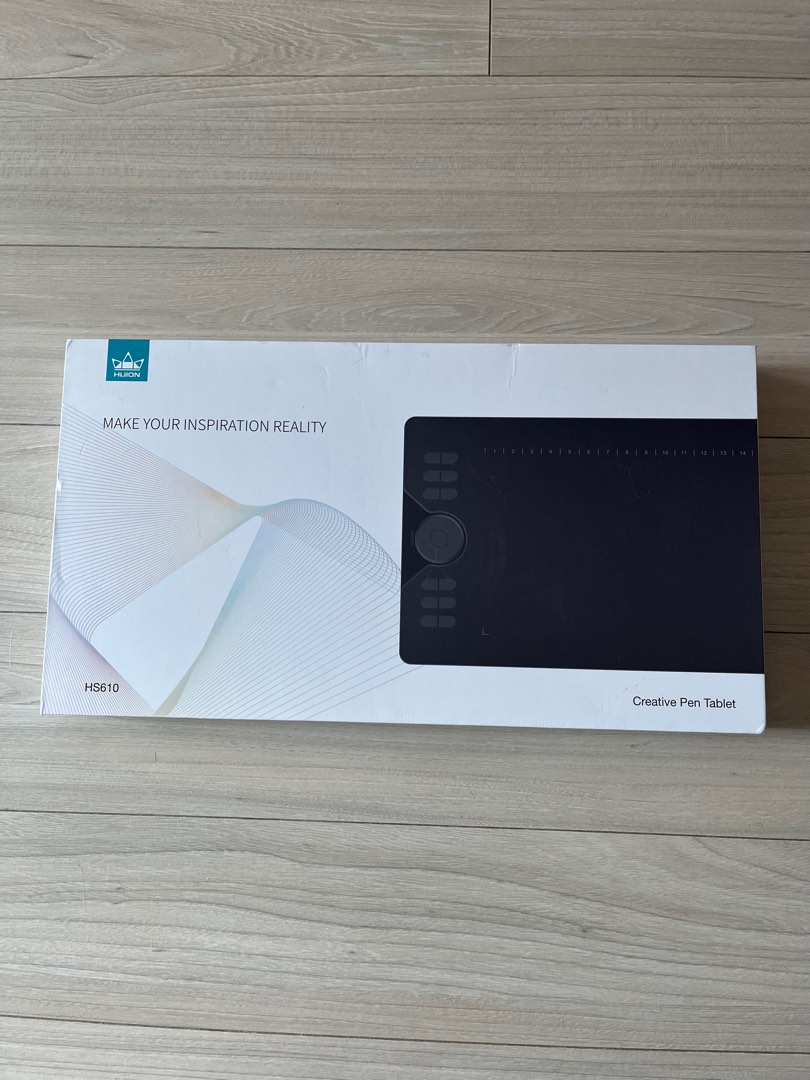 HUION Creative Pen Tablet HS610, 電腦＆科技, 電腦周邊及配件, 其他 Carousell