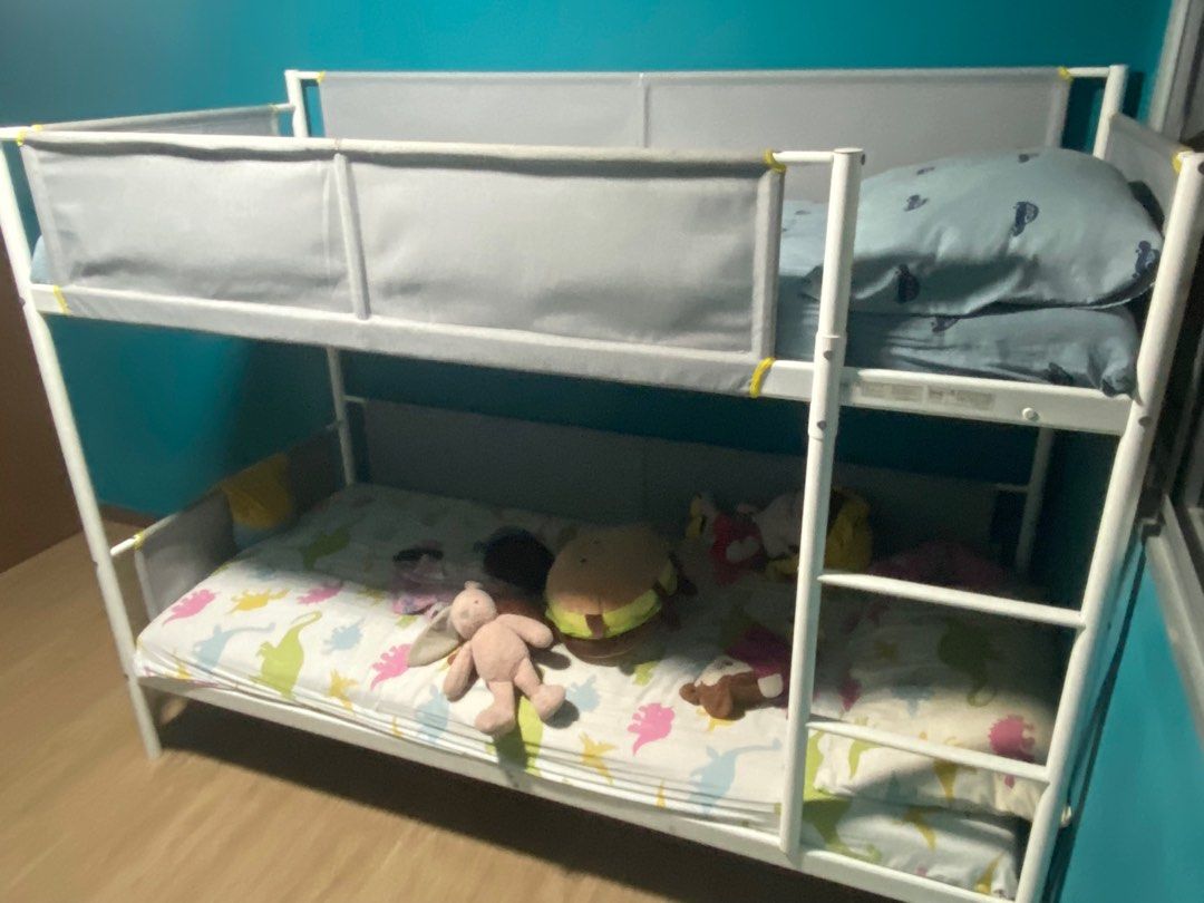 Ikea Bunk Bed, Furniture & Home Living, Furniture, Bed Frames