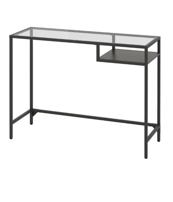 IKEA Glass Desk Table, Furniture & Home Living, Furniture, Tables