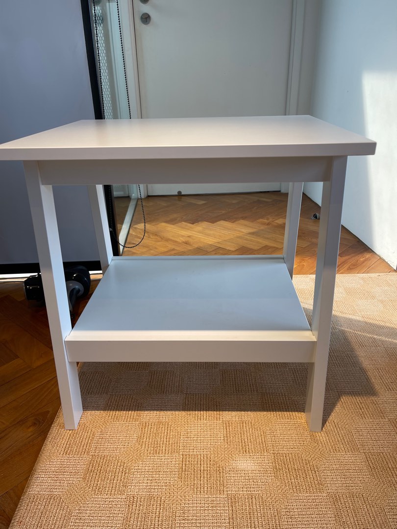 IKEA Lunnarp white side table, Furniture & Home Living, Furniture