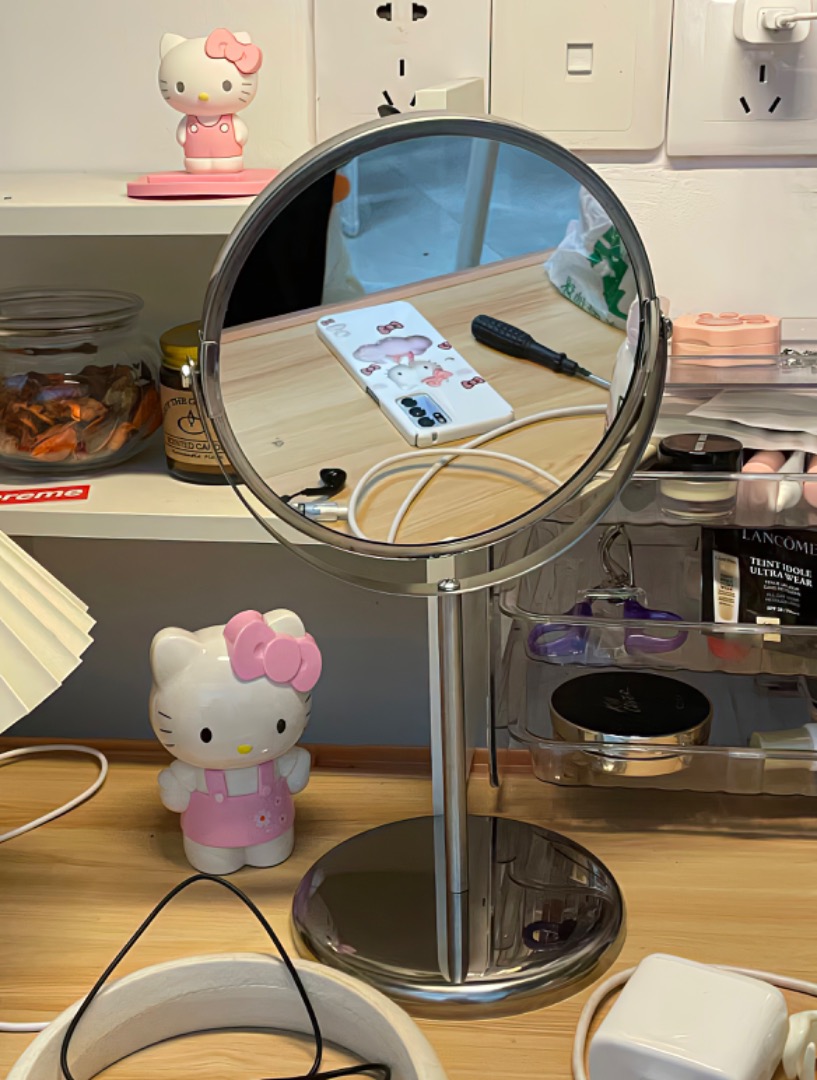 Ikea magnifying mirror reversible, Furniture & Home Living, Home Decor