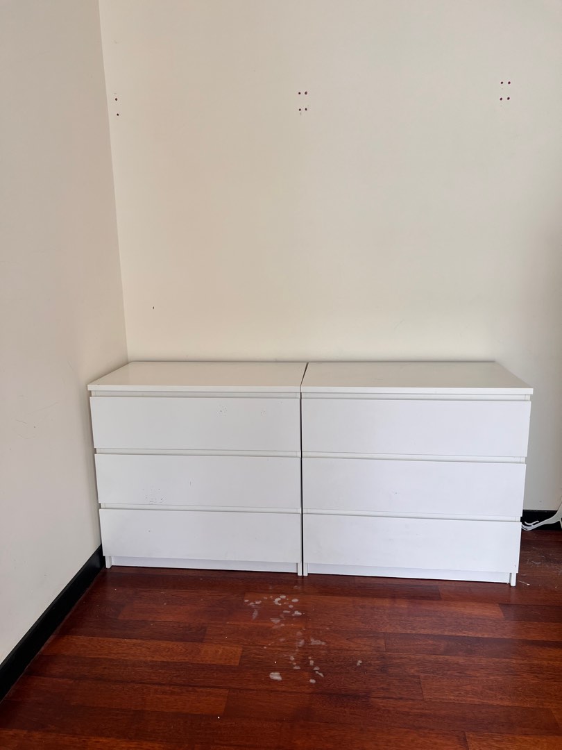 Ikea Malm Drawers, Furniture & Home Living, Furniture, Shelves