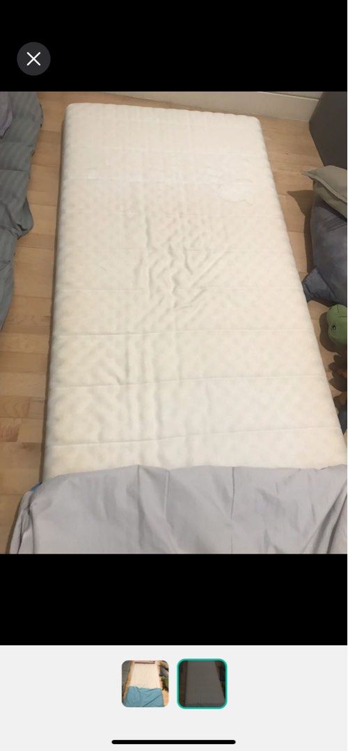 IKEA moshult mattress ( single), Furniture & Home Living, Bedding