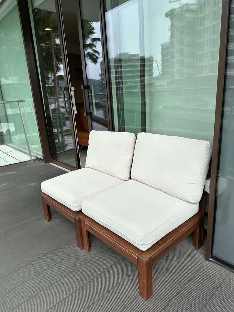 IKEA Outdoor Sofa APPLARO, Furniture & Home Living, Outdoor Furniture